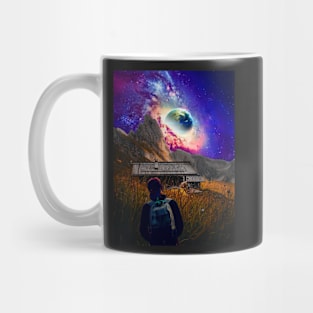 Looking into space Mug